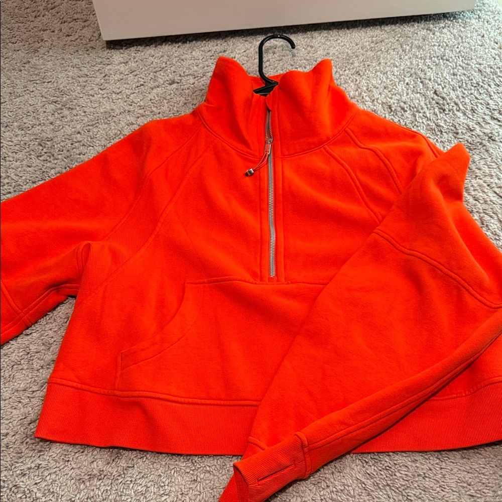 Lululemon Oversized Cropped Funnel Neck Scuba M/L
